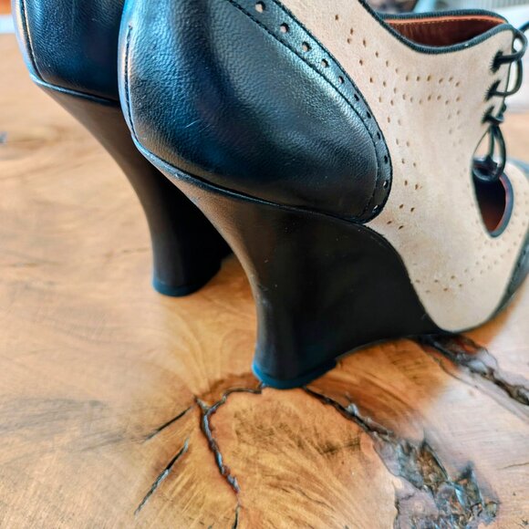 TABITHA SIMMONS Bunty Wedge Pumps - Picture 6 of 12